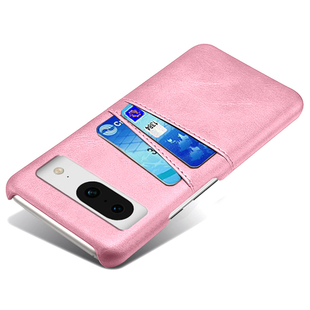For Google Pixel 8a Case PU Leather+PC Phone Cover with 2 Card Slots For Google Pixel 8a Case PU Leather+PC Phone Cover with 2 Card Slots